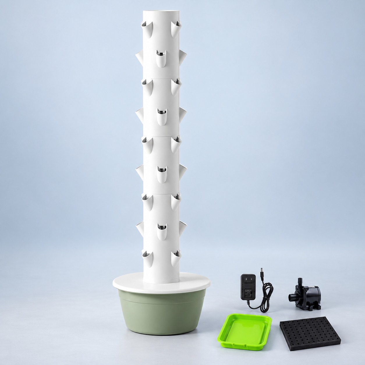 Hydroponic Tower - 9 Layer 36 Hole Space Tree