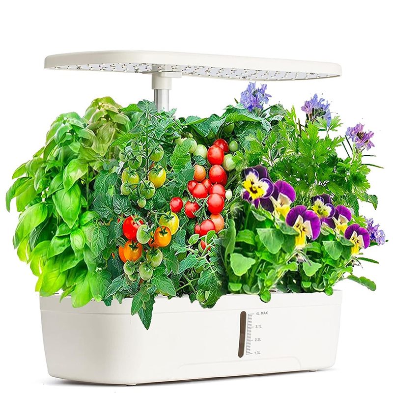 Hydroponic Grow Pod - CYCLI-White LED Grow Light,Smart Water Pump,