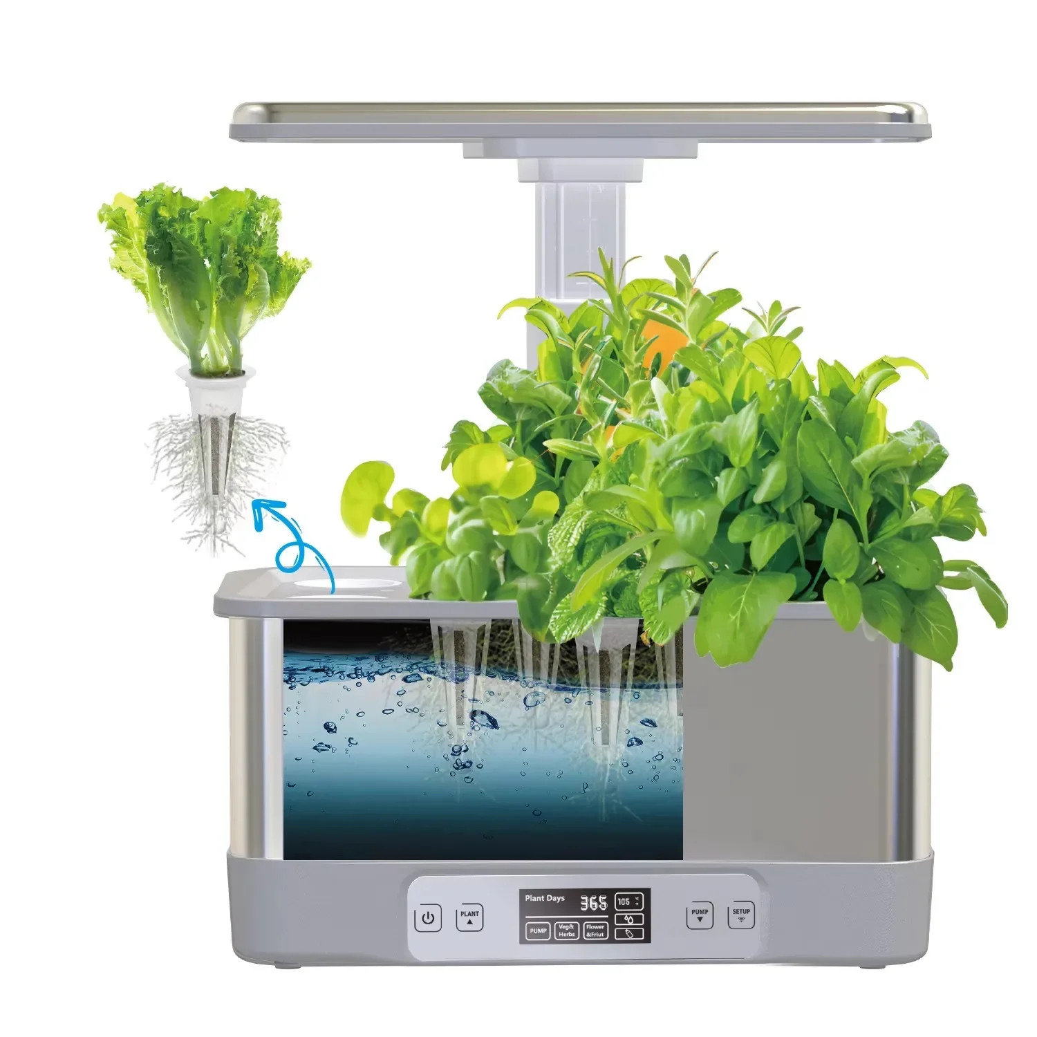 Hydroponic Grow Pod - New15 Pods Hydroponics Indoor Garden Kit