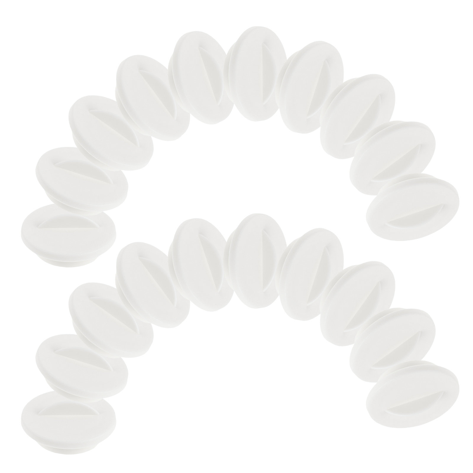 Hydroponic Grow Pod - 20pcs Hydroponic Spacer Caps 1.5 Inch