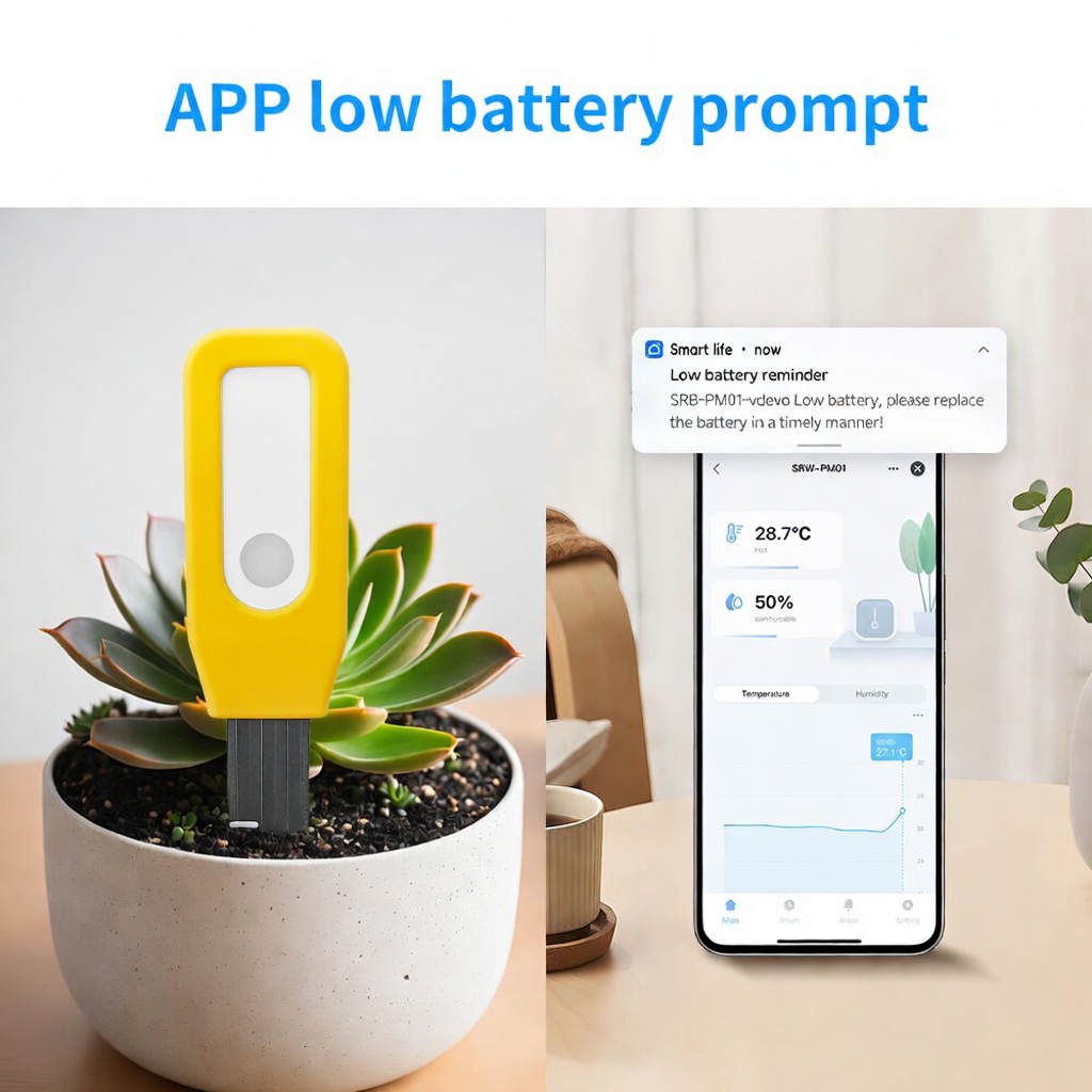 WiFi Soil Monitor Tuya Smart T - Garden Camera ulasan dan harga