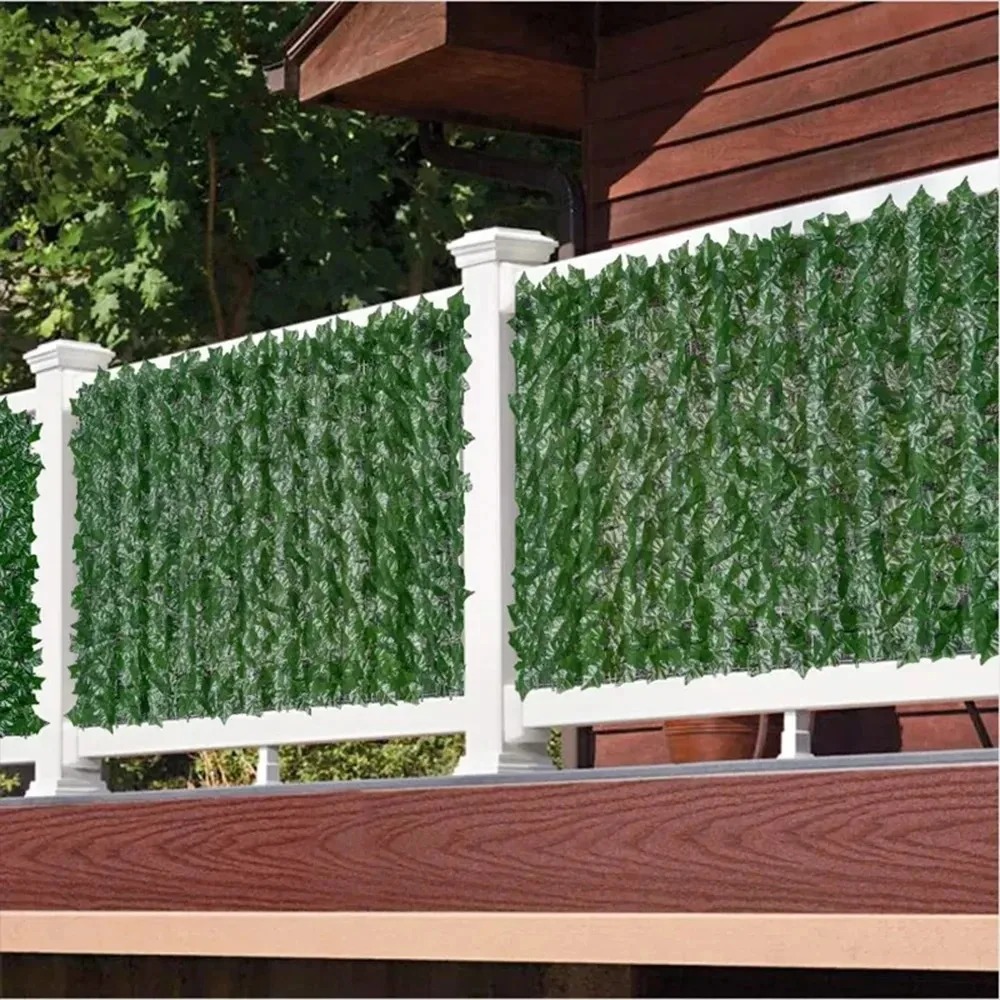 Artificial Ivy Leaf Fence Simu - Plant Monitor ulasan dan harga