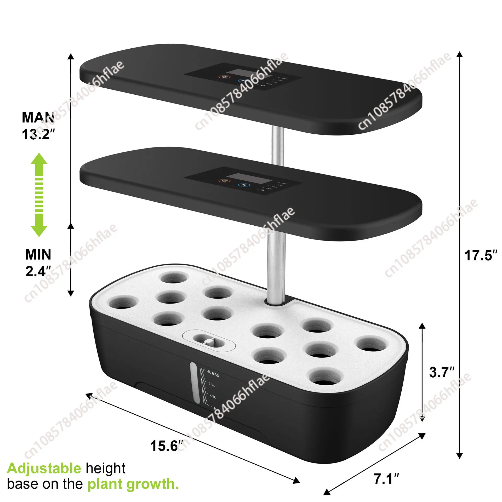 12 Pods Hydroponics Growing Sy - Hydroponic Grow Pod ulasan dan harga