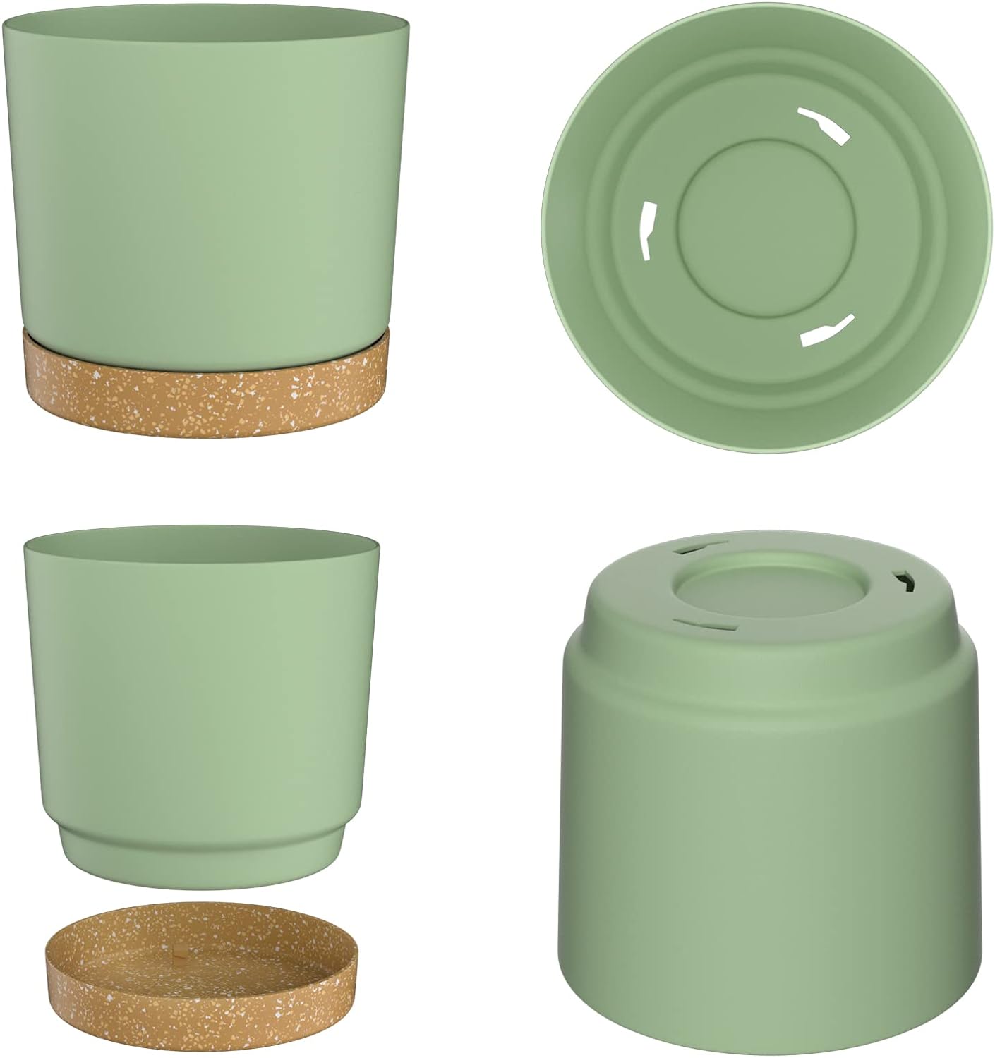 Plant POTS, lightweight Large  - Self Watering Planter ulasan dan harga