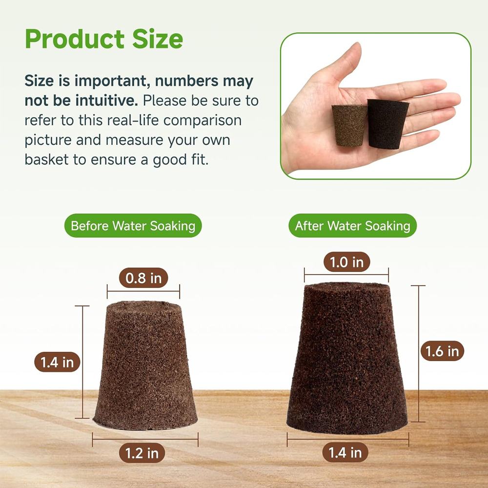 20 Hydroponic Growing Sponges, - Hydroponic Grow Pod ulasan dan harga