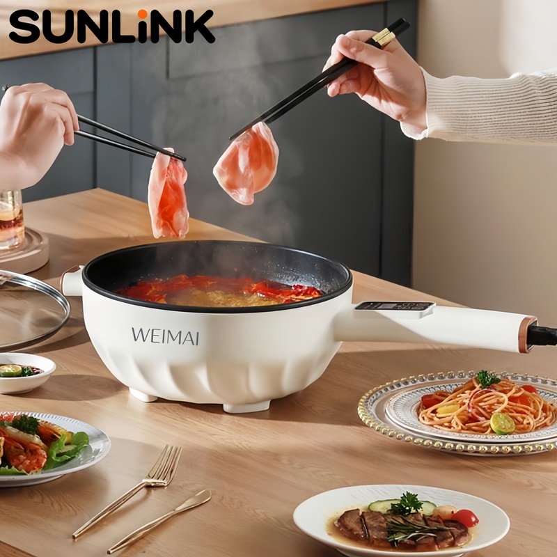 1pc 4.5L Electric Cooking Pot  - Smart Pot ulasan dan harga