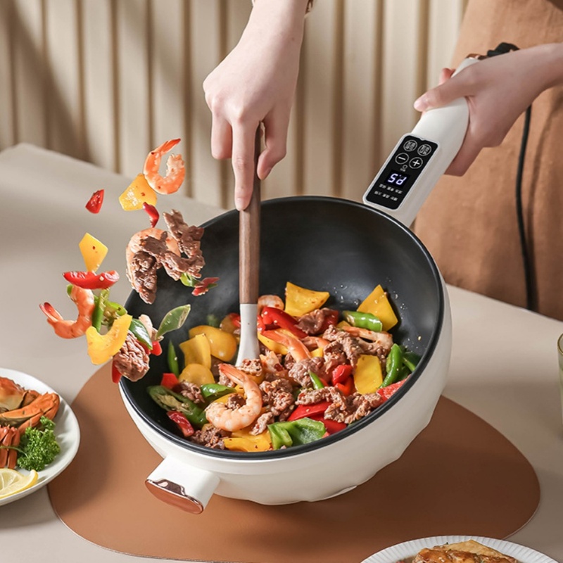 1pc 4.5L Electric Cooking Pot  - Smart Pot ulasan dan harga