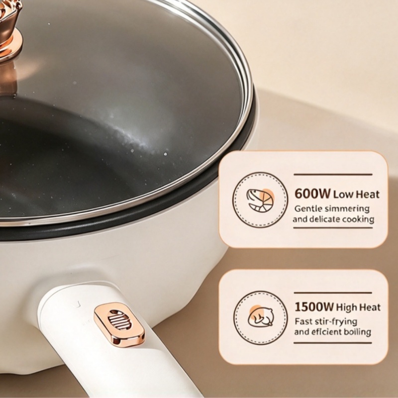 1pc 4.5L Electric Cooking Pot  - Smart Pot ulasan dan harga